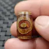 Contas Soltas de Jade Ágata Tianzhu Lutong Contas Soltas Contas Soltas Três Olhos Foscos Contas Cilindricas Contas Soltas Pulseira Colar Contas de Jade