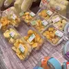 Supermercado Escada Plástica Transparente Tipo Base Falsa Cortina de Vento Tapete de Armário Placa de Exibição de Frutas Adereços de Decoração de Frutas