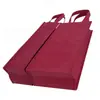 Paquete de una botella, dos botellas, cuatro botellas, Bolsa para vino de tela no tejida engrosada, Bolsa de tela para vino, En stock