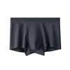 Ropa interior de algodón punzonado con hilo para hombre, 100% algodón, Artemisa, Antibacteriana, Transpirable, Holgada, Pura, Ropa interior transpirable antibacteriana para hombre