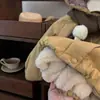 Envie um Cachecol! Sucesso Fofo! Outwear Original de Algodão Acolchoado com Capuz para Meninas Estilo Coreano Vento Tesouro Outwear à Prova de Vento