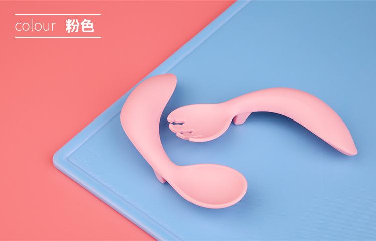 婴儿弯叉勺_10