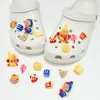 Charms para zapatos de estrella y mariposa, accesorios para zapatos perforados florales, resina de dibujos animados, accesorios decorativos DIY versátiles y lindos, desmontables