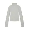 Moda europea y americana transfronteriza para mujer AliExpress artículo más vendido chaqueta elegante con cuello alto y doble bolsillo con cremallera