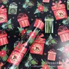 Caja de regalo de fiesta de Navidad nueva transfronteriza grande 80 g papel de regalo de fondo de decoración navideña al por mayor