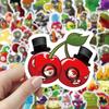 100 adesivos de desenho animado de Plants vs Zombies decorativos mala de telefone capa caderno material adesivos atacado