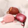 Bolsas para Dama Estilo Retro Transfronterizo Cuero de Cera de Aceite Bolso Cuadrado Pequeño Moderno Mini Bolso Cruzado para Mujer Bolso para Teléfono Móvil