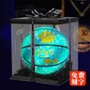 Bola de Basquete Refletiva Luminosa Legal Não. 7 para Adultos e Estudantes, Adequado para Uso Interno e Externo, Resistente ao Desgaste, Alta Elasticidade, Antiderrapante Esportivo Basquete