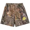 Shorts Esportivos Estilo Americano para Homens e Mulheres, Shorts de Fitness de Verão, Malha Respirável, Corte Solto, Secagem Rápida, Shorts de Casal Comprimento do Joelho