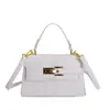 Bolsa Pequena de Couro Oleado de Alta Qualidade para Mulheres 2026 Nova Moda Versátil Bolsa Transversal Bolsa de Mão Super Popular Bolsa Quadrada Mini