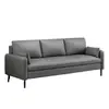 Sofá nórdico para sala de estar, área de lounge de apartamento pequeno, design simples para moradia alugada, quarto de apartamento, loja de roupas, sofá de dois lugares preguiçoso