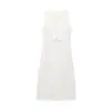 Exportación Transfronteriza Ropa de Mujer Verano 2025 Estilo Europeo y Americano Vestido de Cuello Redondo Sin Mangas de Botones con Cinturón para Mujer L420595