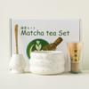 Cerâmica Matcha Prato Tigela Sandy Dot Estilo Japonês Matcha Chá Conjunto Terno Prato Chá Bambu Matcha Chá Escova 100 Benli Conjunto