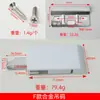 Conector de Gabinete de Pared Negro Código Colgante Accesorios Colgantes Código de Esquina Gabinete de Cocina Pieza Colgante Fija para Gabinete de Pared Ferretería Código Colgante de Gabinete