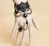 Pulsera de Encaje con Alas de Ángel y Corazón Noble Europeo y Americano Adorno de Muñeca con Perlas Yiwu Fuente Mayorista Color de la Foto
