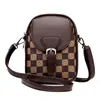 2026 Nuevo Modelo Teléfono Móvil de Mamá Bolso de Mujer con Acabado de Alta Gama, Billetera Estampada de Moda, Bolso Cruzado de Hombro Versátil Vintage