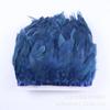 La fábrica Wenco vende plumas de pollo blancas con borde de tela para nadar, de 10 a 15 cm, para coser ropa, accesorios decorativos de encaje.