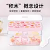 Molde de Cubitos de Hielo de Gatito Lindo, Caja de Almacenamiento de Cubitos de Hielo de Silicona Presionable, Molde para Helado Casero, Gadget Casero para Hacer Hielo