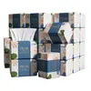 30 Paquetes de Paquetes Grandes de Papel de Seda, 400 Hojas, Pulpa de Madera, Caja Completa, Servilletas Domésticas, Papel Higiénico, Engrosado, Toallitas de Mano Económicas Df