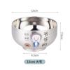 304 aço inoxidável pai-criança tigela de arroz dos desenhos animados das crianças uma tigela de conjunto familiar Creative Home Soup Bowl para quatro