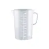 Taza medidora de plástico engrosado con escala, taza medidora de grado alimenticio, taza medidora experimental, vaso medidor, cilindro medidor, taza de plástico a escala