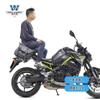 Coche musculoso Wolf adecuado para Kawasaki Z900 bolsa lateral bolsa lateral se puede instalar casco medio casco casco integral con cerradura marco de liberación rápida modificación