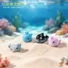 Micro-Paisagismo Baleia Azul Fofa Orca Animais Marinhos Partículas Fofas Aquário Paisagismo Enfeites DIY Acessórios de Pendurar Pequenos Enfeites