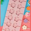 Moedor de Pirulito Pequeno Animal Fudge Chocolate Queijo Palito Molde Grande com Tampa Pera de Outono Creme diy Silicone