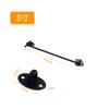 Gancho de viento para ventana de acero inoxidable negro al por mayor de fábrica gancho de ventana engrosado gancho accesorios de gancho fijo para puertas y ventanas viejas