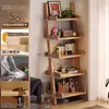 Estantería trapezoidal de madera maciza, estante de exhibición de almacenamiento para ventanal, estante de almacenamiento de pie, estantería integrada de pared, armario de almacenamiento, armario de esquina