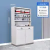 Gabinete Dispensador de Clínica, Gabinete Dispensador de Consultorio Médico, Gabinete para Medicina Estética y Dental, Gabinete Médico, Gabinete para Medicina Occidental de Acero Inoxidable, Estante para Medicamentos