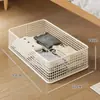 Caja de Almacenamiento Debajo de la Cama Hogar Plano Armario de Almacenamiento de Ropa Cajón Móvil para Juguetes Infantiles Organizador de Almacenamiento Tipo Cajón