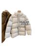 ¡Tesoro cálido! Nuevo GB 95 Plumón de Pato Blanco Impermeable Cortavientos a Prueba de Aceite Adelgazante Largo Medio Cintura Chaqueta de Plumón para Mujer YR4312R