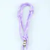 25cm Miumiu Corda Nó de Diamante Artesanal Colorido Corda de Pular Chaveiro Pingente Decorativo para Mochila Corda