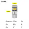 Nueva Luz LED para Coche T10 Indicador de Posición 6 SMD 2525 Alto Brillo Luz de Freno Luz de Lectura para Coche Modificada