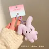 Lindo Colgante de Peluche de Animalito Oso Panda Conejo Llavero Decoración para Mochila de Estudiante Pequeño Regalo