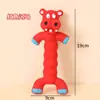 Juguete Chirriante para Perro Duradero para Masticar Limpieza Dental Shiba Inu Teddy Bulldog Francés Perros Pequeños y Medianos Entretenimiento Portátil Soledad Mascota