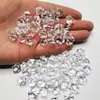 Decoración de Hielo de Cristal Sintético Asimétrico Acrílico Accesorios para Bar Piedras Transparentes Multifacéticas