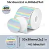 Papel Térmico Autoadhesivo de Gradiente Listo en Stock del Fabricante en Dorado, Plateado y Papel Térmico Láser Holográfico Colorido