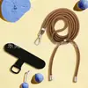 Cordón para Teléfono Móvil de 6 mm Se Puede Usar en Diagonal a Través de la Cuerda, Cordón Anti-Pérdida, Teléfono Móvil se Puede Llevar en la Espalda, Cuerda Larga Trenzada, Cordón para Hombro de Teléfono Móvil, Cadena para Teléfono Móvil