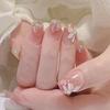 10 peças de olho de gato usando armadura armadura feita à mão armadura pré-fabricada estilo nacional adesivo de nail art armadura pronta removível estilo ins
