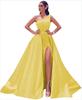 Vestido de Comercio Exterior 2026 Sin Tirantes Abertura Vestido de Noche Anfitrión Anfitriona Aliexpress Vestido de Mujer Nuevo Estilo