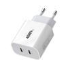 Cargador Dual PD de 40W SAA Cargador Dual PD Australiano para Teléfono Móvil Carga Rápida Dual PD Británico Carga Directa Dual PD