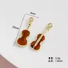 Concierto de Navidad Nota Musical Retro Instrumento Colgante de Nicho Colección Creativo DIY Hecho a Mano Colgante para Collar Pulsera