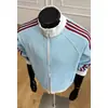 Moletom cardigã de três listras estilo americano, jaqueta esportiva masculina outono moderna estilo universitário, com zíper e gola alta