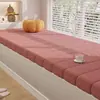 Alfombrilla extraíble y lavable de terciopelo de oso para mirador, alfombrilla para alféizar de ventana, nuevo cojín para balcón de dormitorio principal 2024, sensación de lujo ligero personalizada