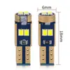 Suministro transfronterizo Luces LED T10 para coche, luces de posición, luces de matrícula T5-6smd, luces del panel de instrumentos, luces de techo del coche, luces de lectura