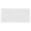 Prateleira de Armazenamento Pegboard Atrás da Porta, Gancho de Porta de Quarto, Rack de Armazenamento Combinado de Arte em Ferro, Armazenamento Montado na Parede