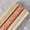 Artículos de Venta Caliente Transfronterizos Papel de Regalo para San Valentín Cumpleaños Papel Kraft Vintage Caja de Regalo Festiva Papel de Regalo Papel para Cubierta de Libro
