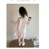 Vestido de Verano para Niñas 2026 Nuevo Vestido Polo Bordado Infantil para Niñas Pequeñas, Hermoso Vestido Casual para Niñas